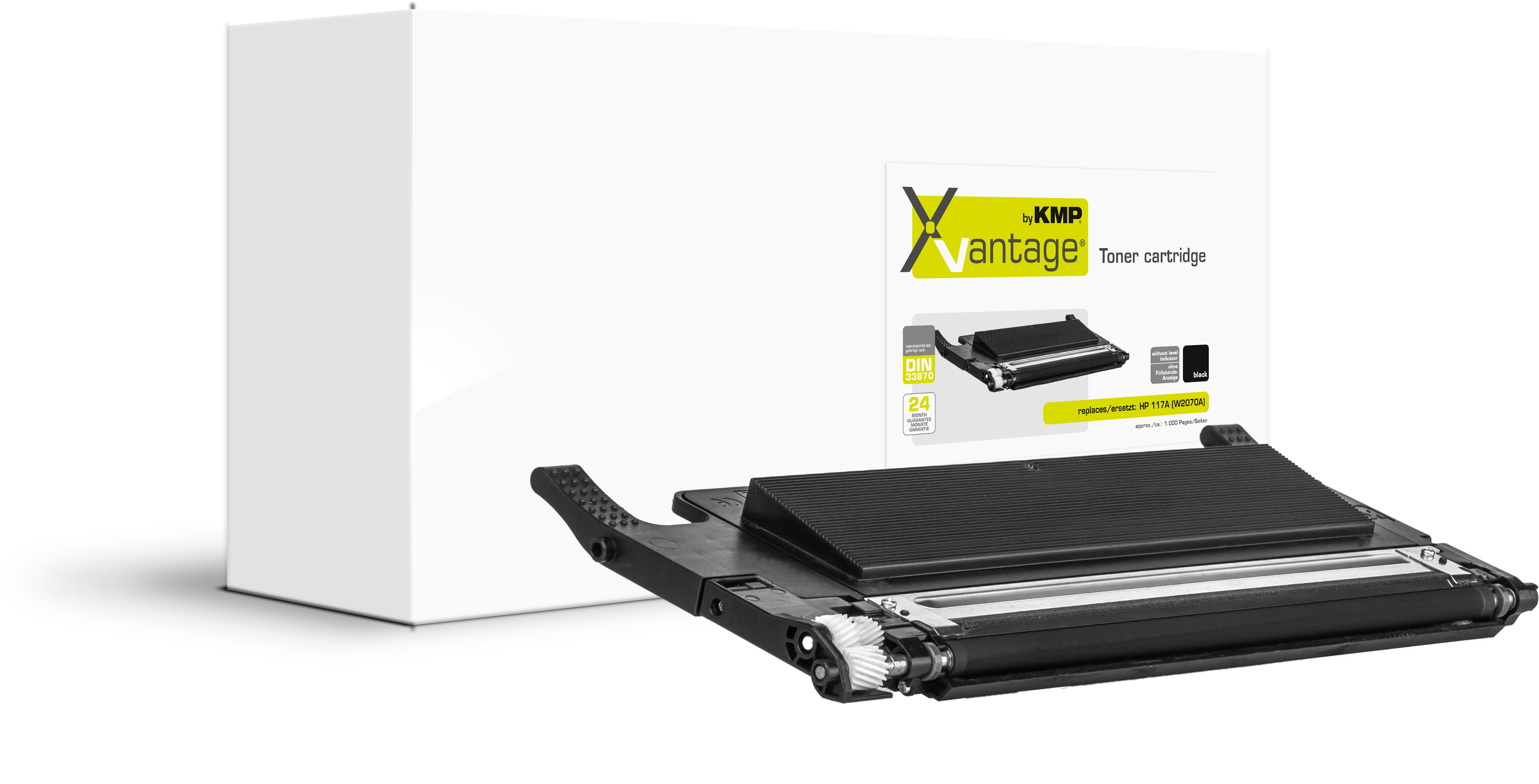 KMP XVantage Toner HP117A (W2070A) 1000 Seiten black remanufactu
