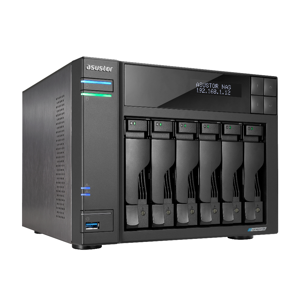 ASUSTOR Lockerstor NAS AS6706T 6-Bay