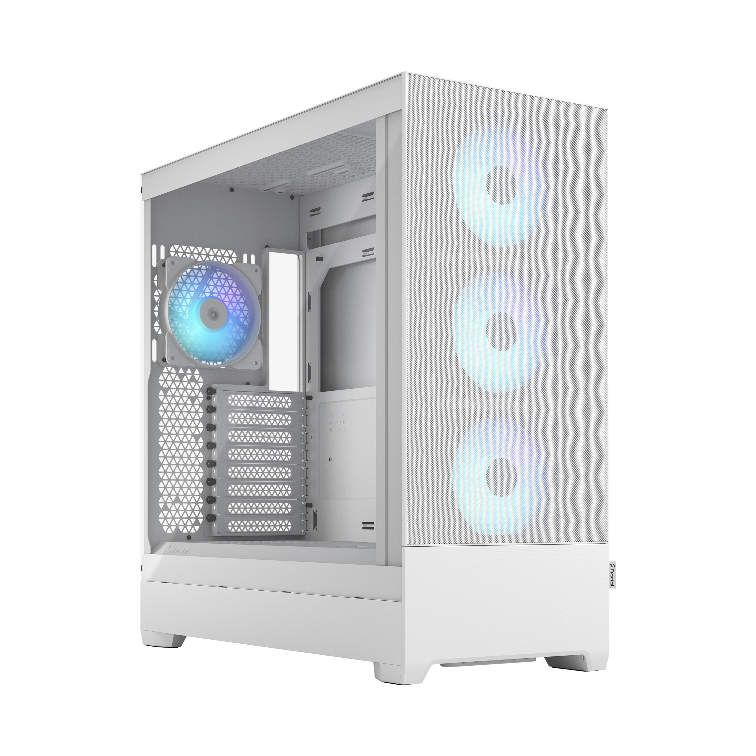 FRACTAL DESIGN Geh Pop XL Air RGB White TG Clear Tint