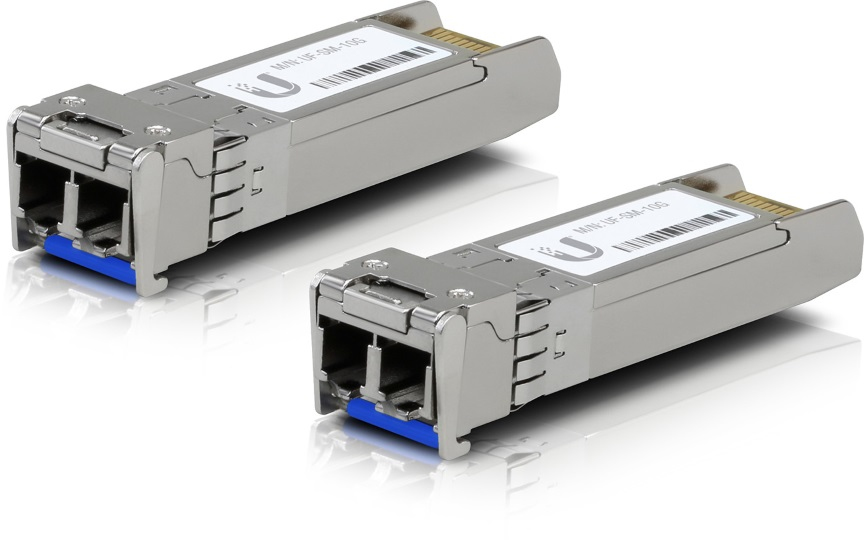 Ubiquiti SFP+ Optical Module 10 Gbps Single-Mode, 2-Pack Ubiquiti SFP+ Optical Module 10 Gbps Single-Mode, 2-Pack