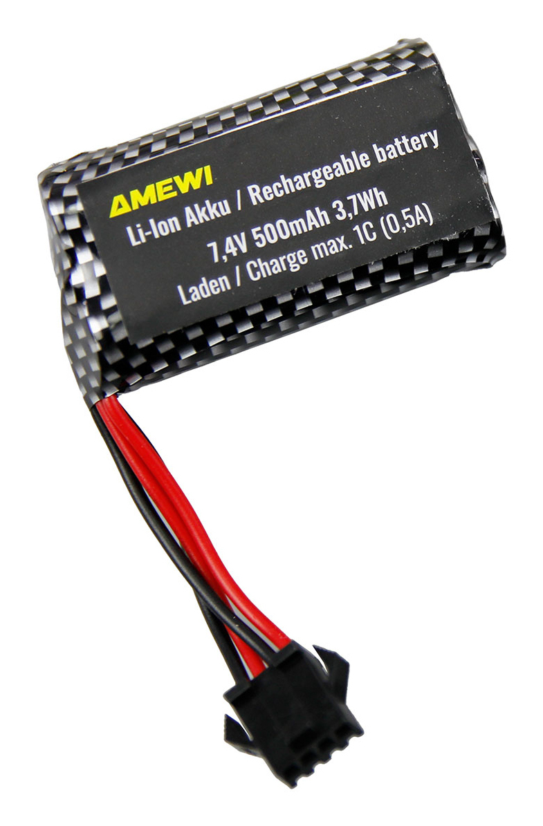 Amewi Li-Ion Akku 2S 7,4V 500mAh 15C HBX Stecker