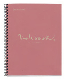 Miquelrius Notizblock ECO PINK Recy. A4 80 Blatt