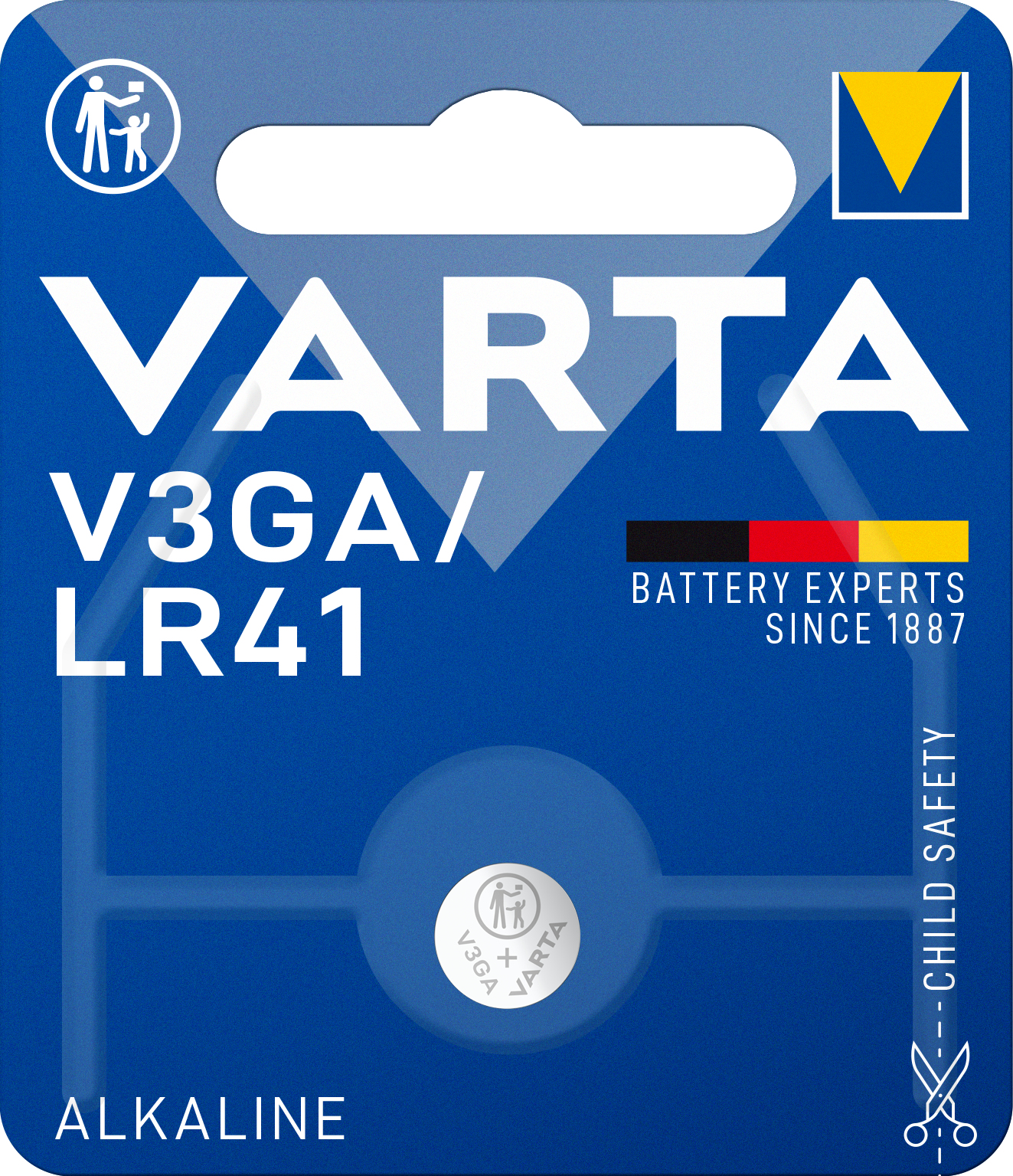 Varta Batterie ALKALINE Special V3GA Blister    1St.
