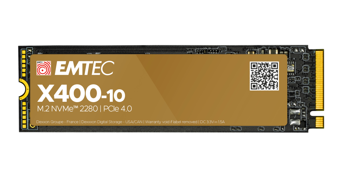Emtec SSD M.2 NVMe PCIe 4.0 X410 4TB Intern