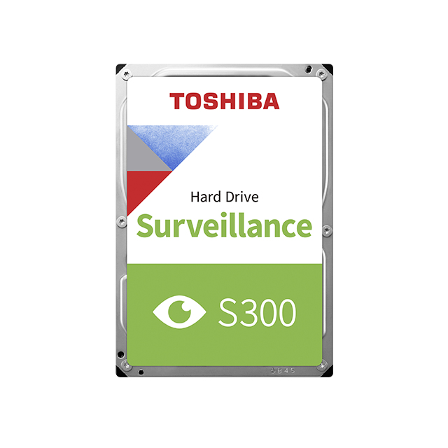 Toshiba 8.9cm (3.5") 4TB SATA3 Surv. S300 Green 5900 RPM intern