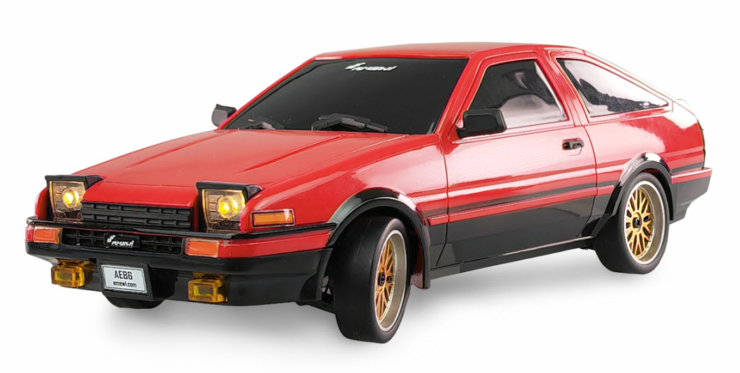Amewi RC Auto AE86 Sprinter Drift Racing Car 1:18 RTR rot