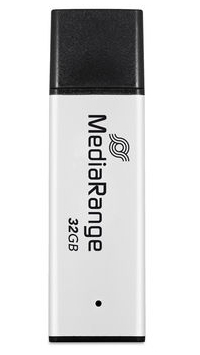 MediaRange USB-Stick USB 3.0 high performance 32GB  alu