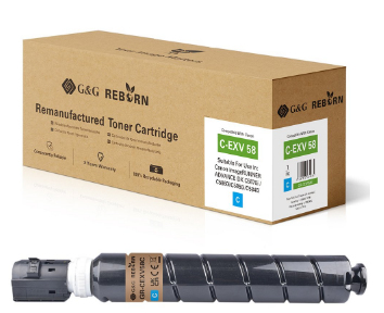 G&G Reborn-Toner kompatibel mit Canon C-EXV58 (3764C002) C