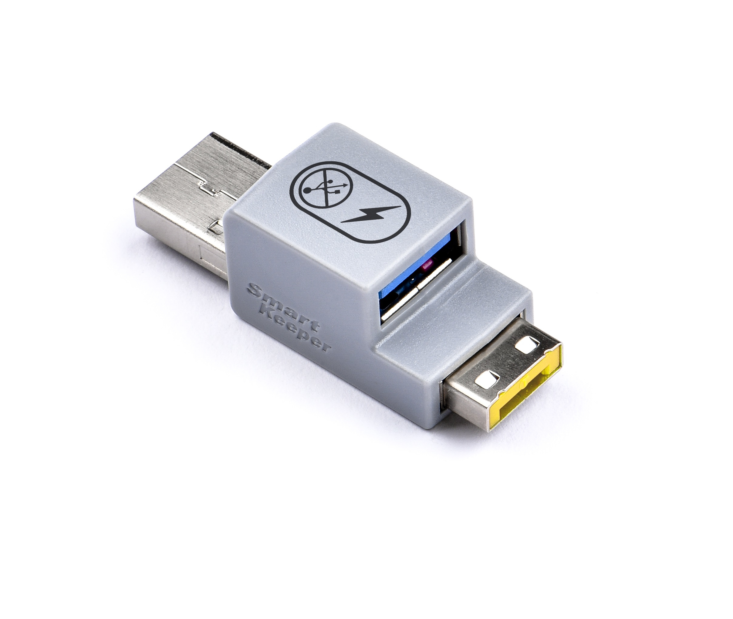 SmartKeeper Basic "USB-A Port" Smart Data Blocker gelb