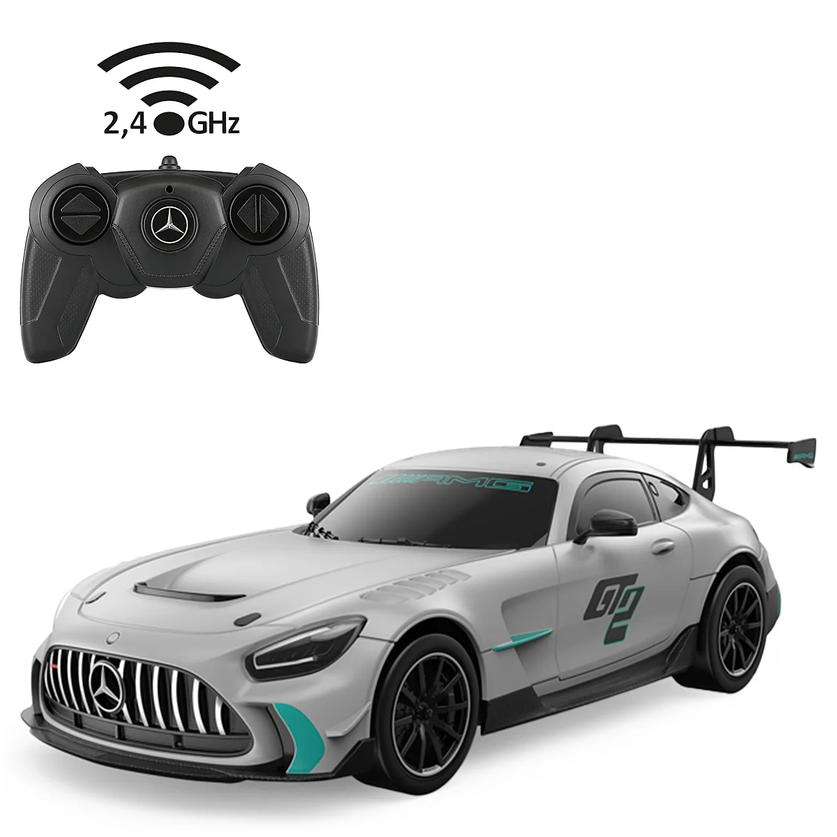 Jamara Mercedes-Benz AMG GT2 1:24 2,4 GHz grau 6+