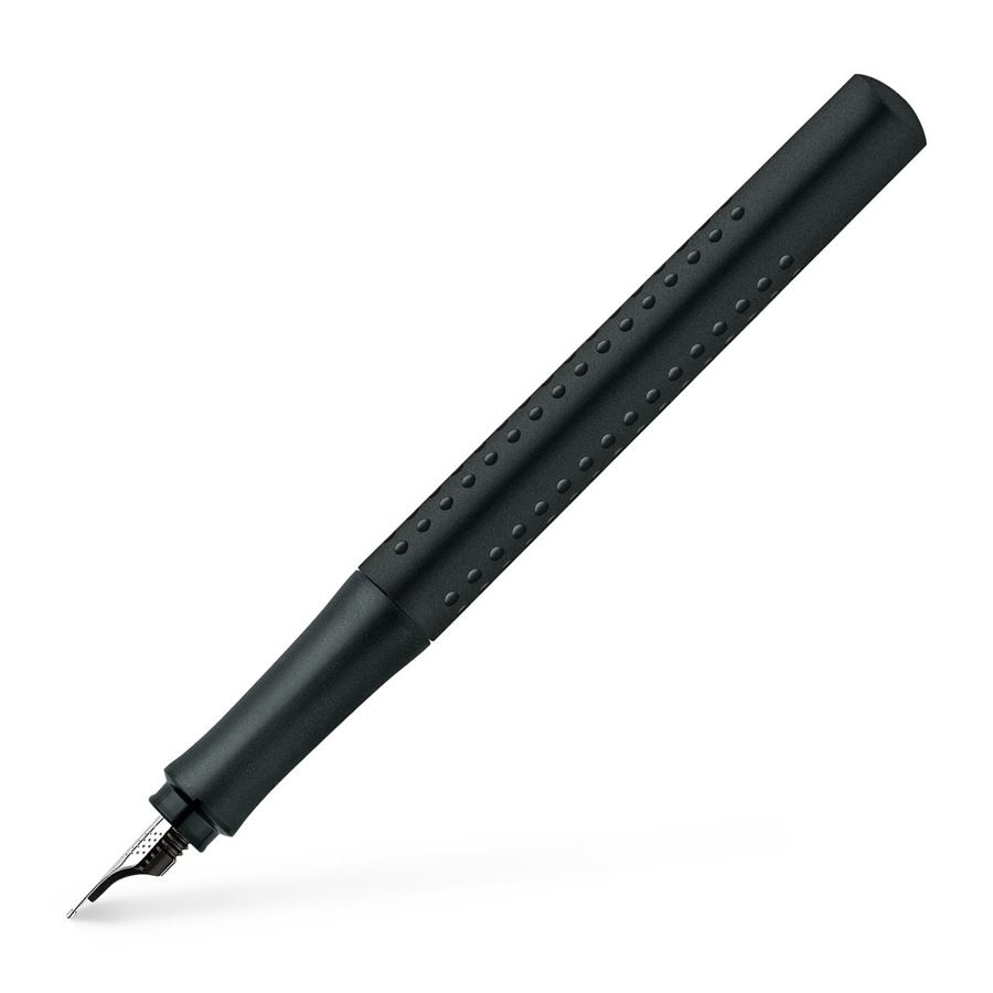 FABER-CASTELL Füller Grip 2011 F schwarz