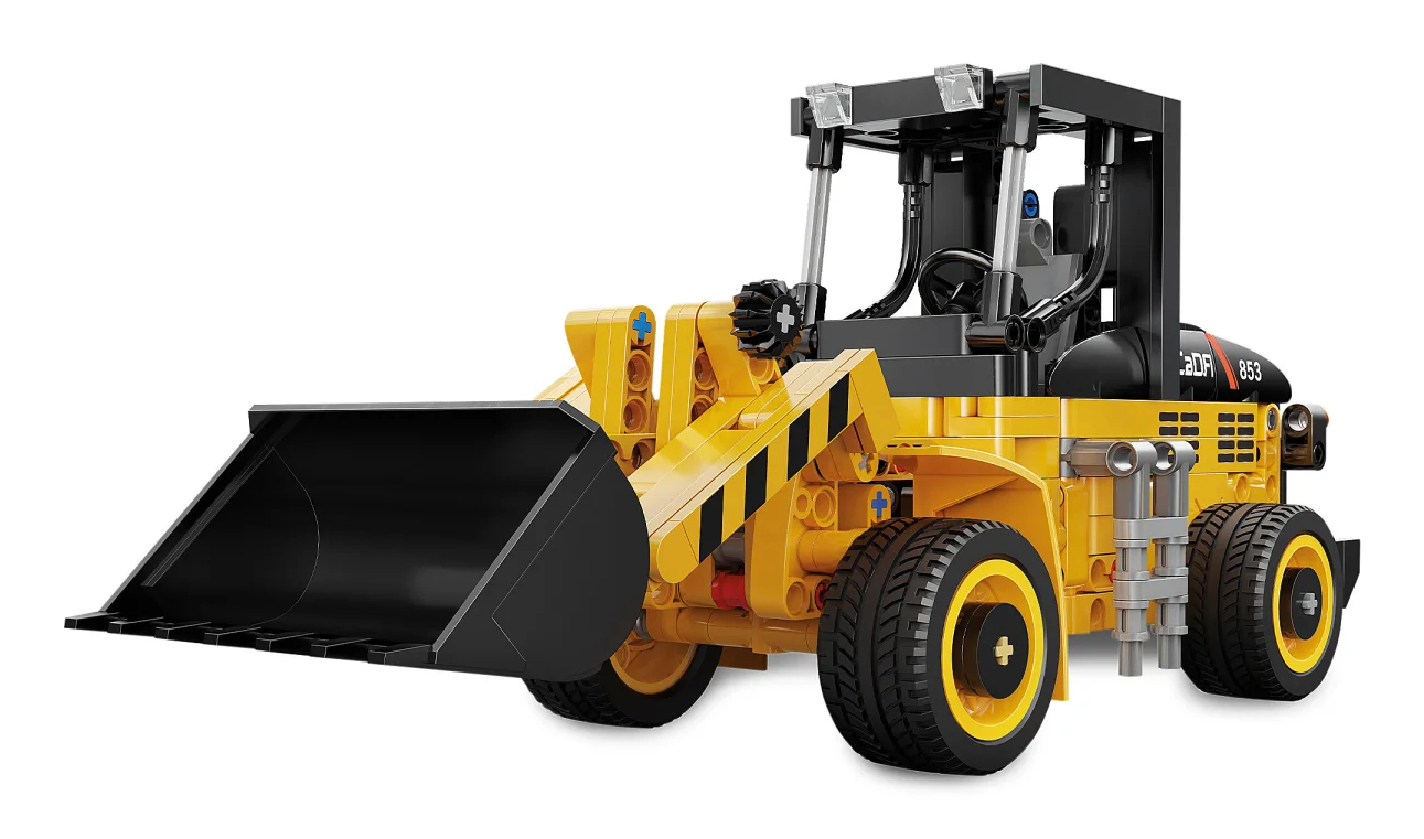 Jamara CaDA Radlader Bricks gelb 8+
