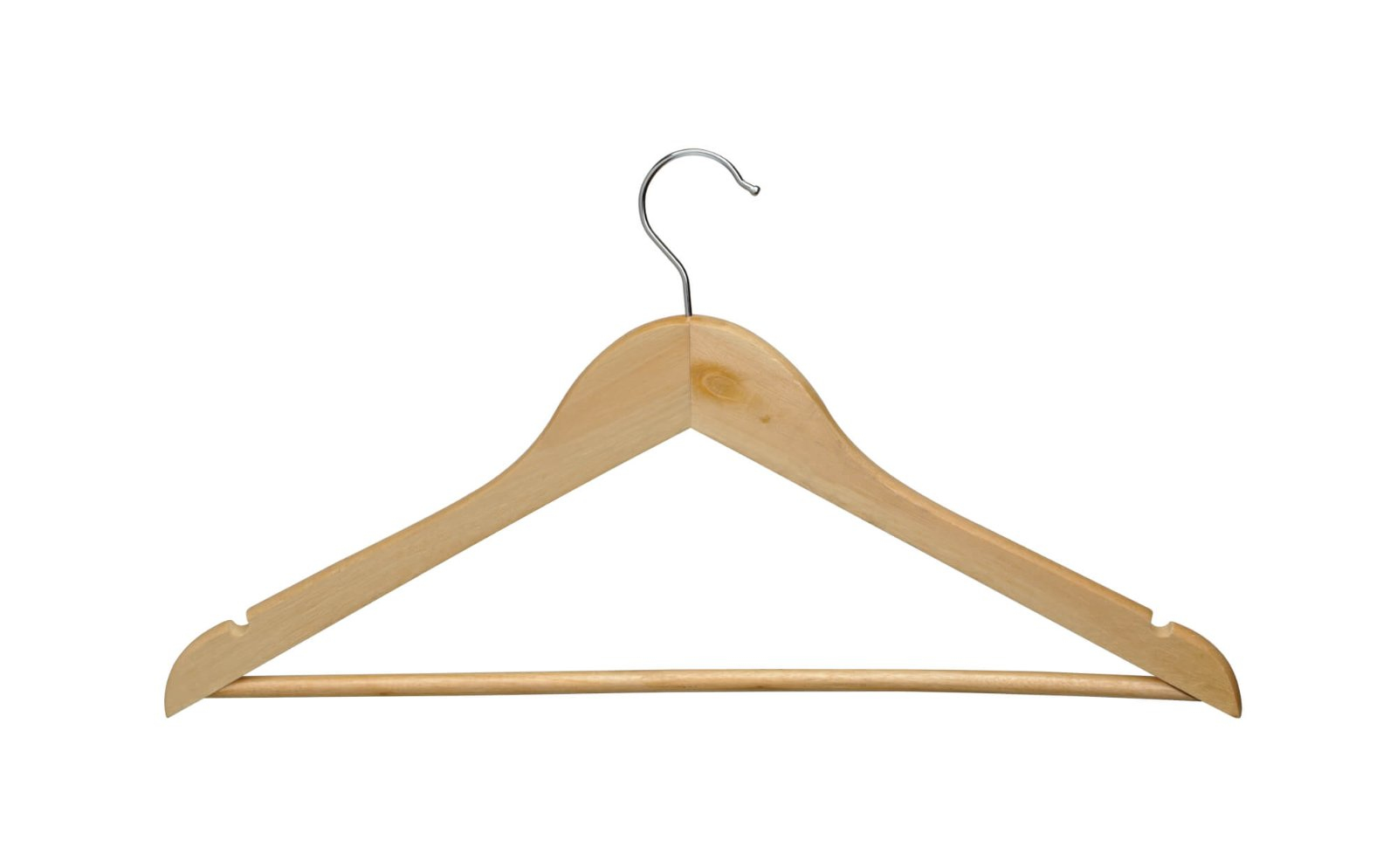 MAUL Kleiderbügel Holz, 8 St./­Pack MAUL Kleiderbügel Holz, 8 St./­Pack