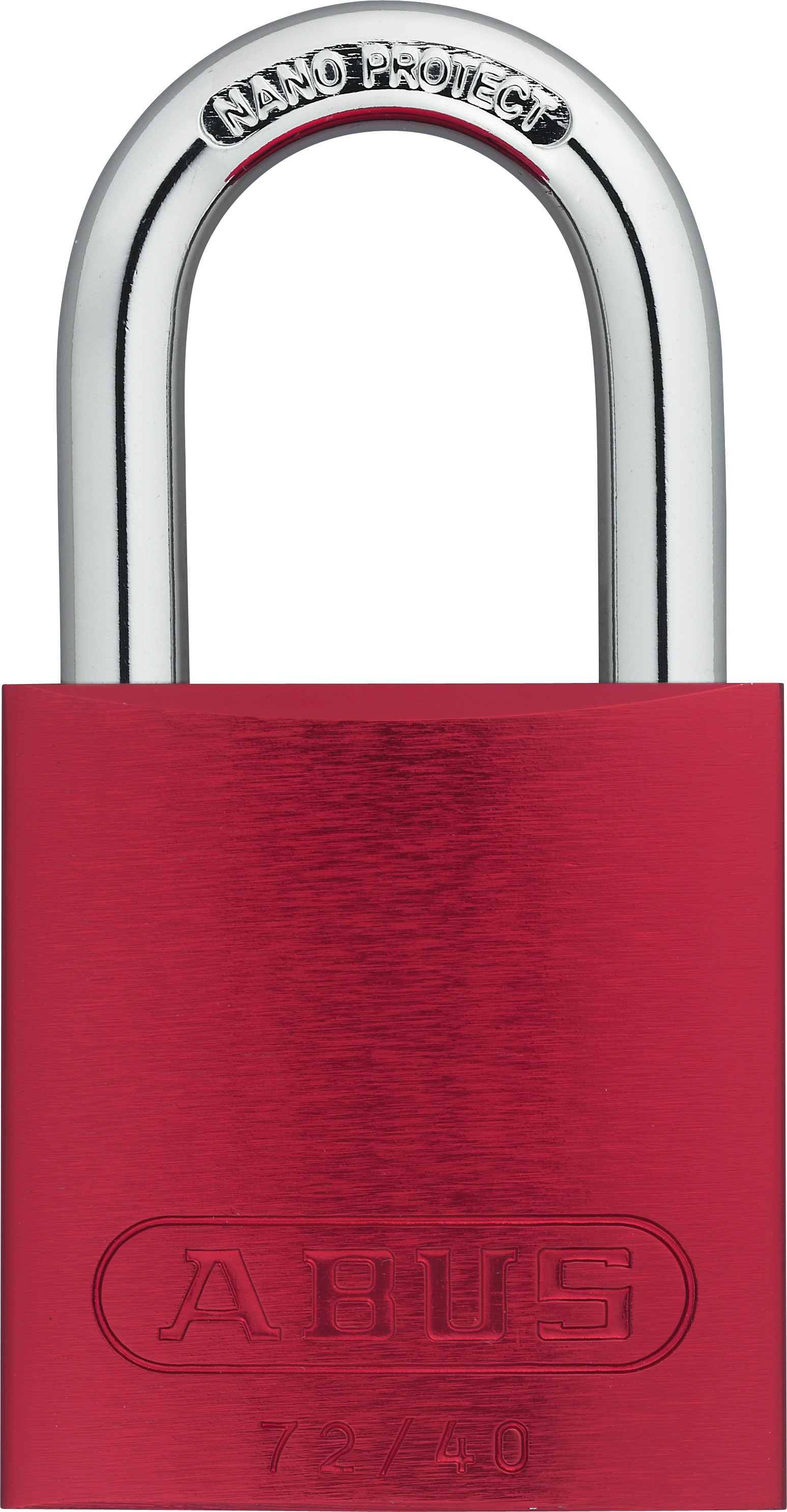 ABUS 72/­40 Aluminium-Vorhangschloss rot ABUS 72/­40 Aluminium-Vorhangschloss rot