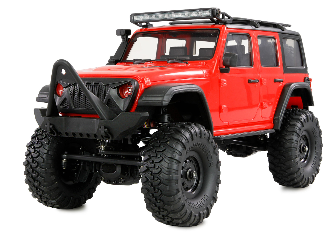 Amewi RC Crawler Mini-Crosstrailer AMXRock 4WD 1:16 RTR rot Amewi RC Crawler Mini-Crosstrailer AMXRock 4WD 1:16 RTR rot
