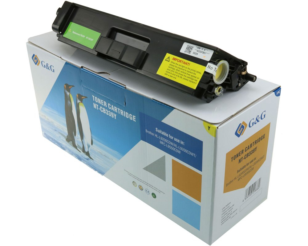 G&G Toner kompatibel mit Brother TN-900Y