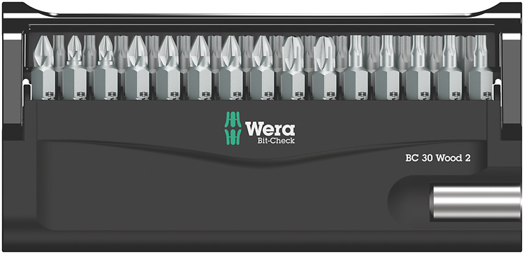 Wera Bit-Check 30 Wood 2 SB