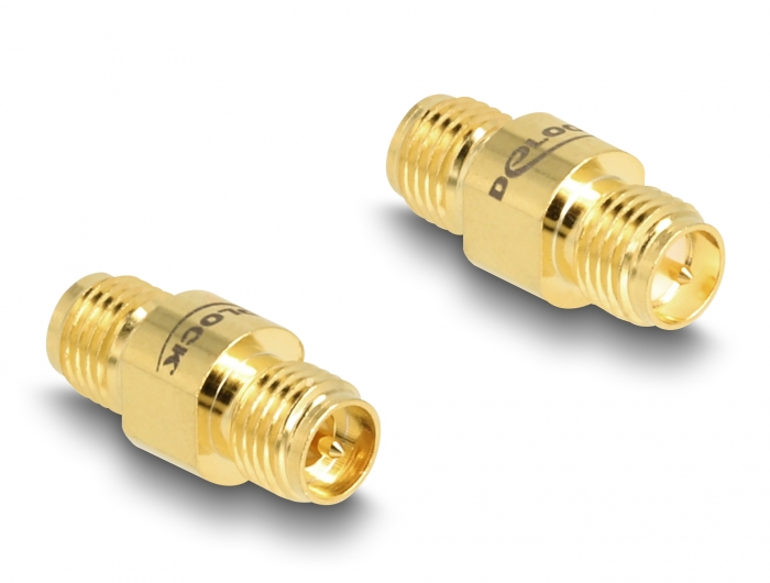 DELOCK Adapter RP-SMA Buchse zu RP-SMA Buchse C6801