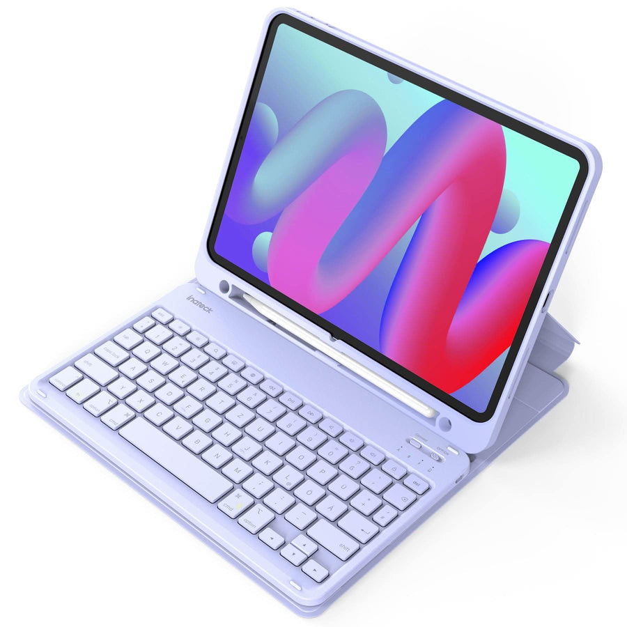 inateck Keyboard iPad 11" iPad Air 4/&shy;5Gen Com. QWERTZ purple