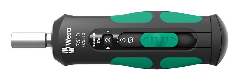 Wera Kraftform Safe-Torque Speed Drehmomeschraudr 1-3Nm 7510