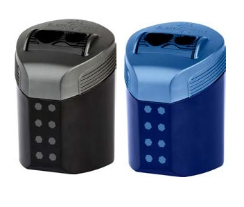 FABER-CASTELL Doppelspitzdose RollOn Dots