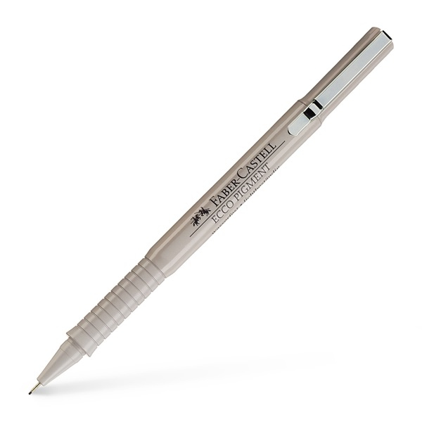 FABER-CASTELL Tintenschreiber Ecco Pigment 0,7 mm schwarz