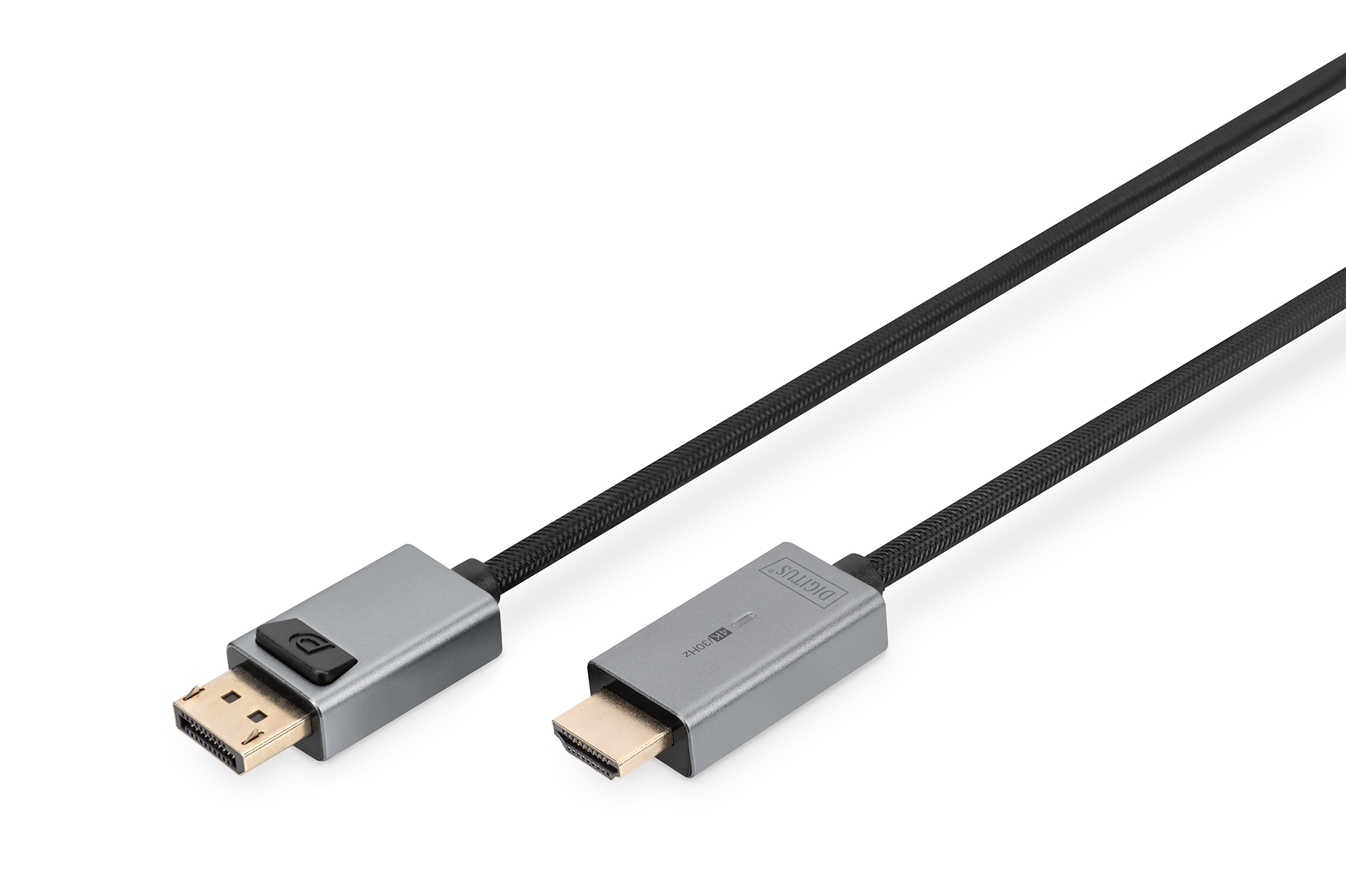 DIGITUS DisplayPort Adapterkabel DP - HDMI A St/&shy;St 1,8m 4K