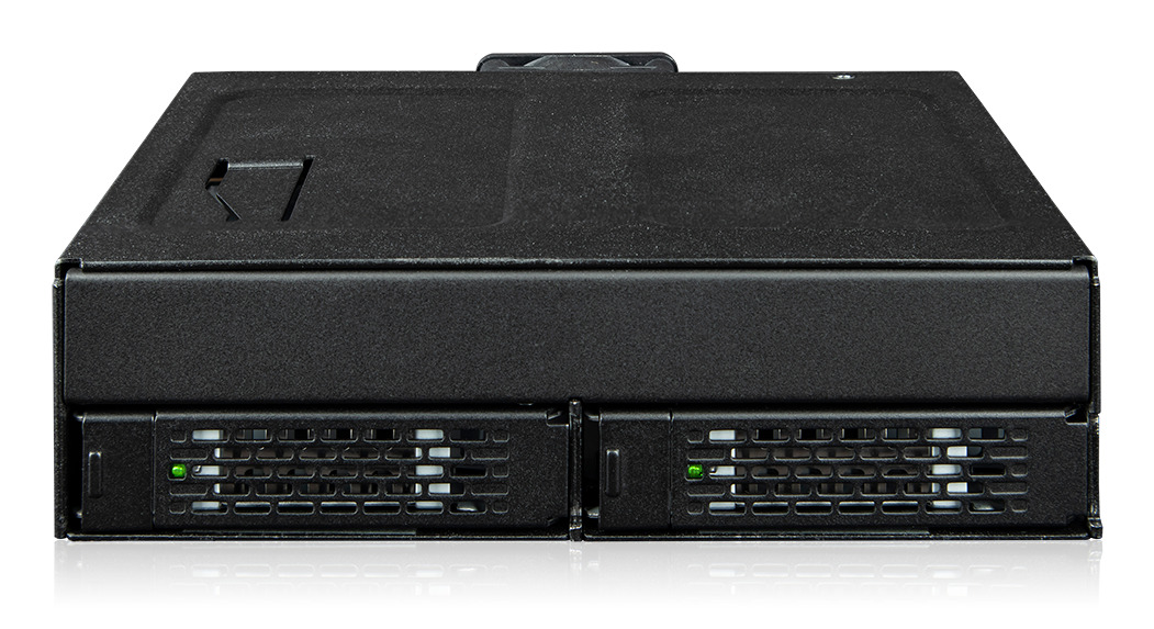ToughArmor 2x 2.5" PCIe 4.0 NVMe U.2 to 1x SlimSAS in 1x 5.2
