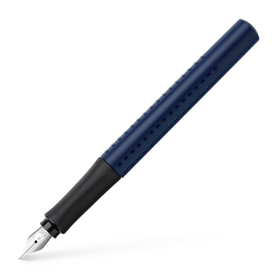 FABER-CASTELL Füller Grip 2011 F klassik blau