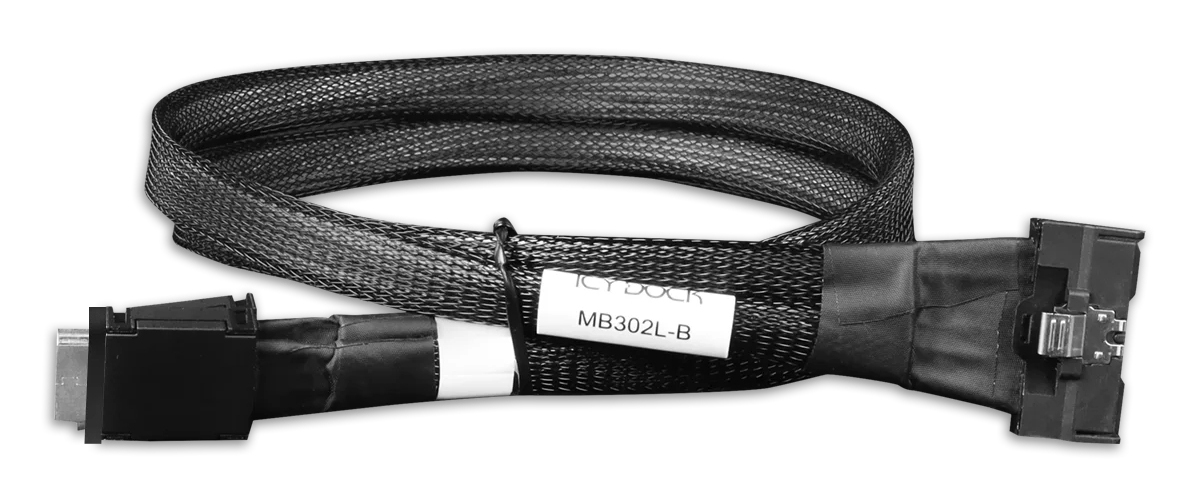 IcyDock MCIO 8i 74 pin SFF-TA-1016 to 2 x OCulink 42 pin 4i