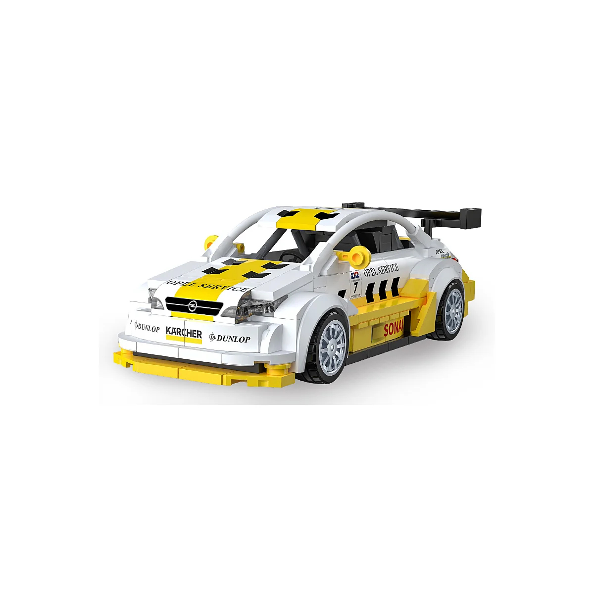 Jamara CaDA Opel Astra V8 Coupe 1:24 weiß Bricks
