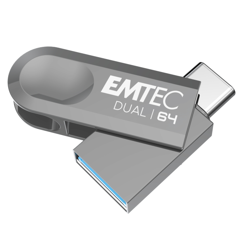 Emtec USB3.2 Type-C Dual D280 64GB Emtec USB3.2 Type-C Dual D280 64GB