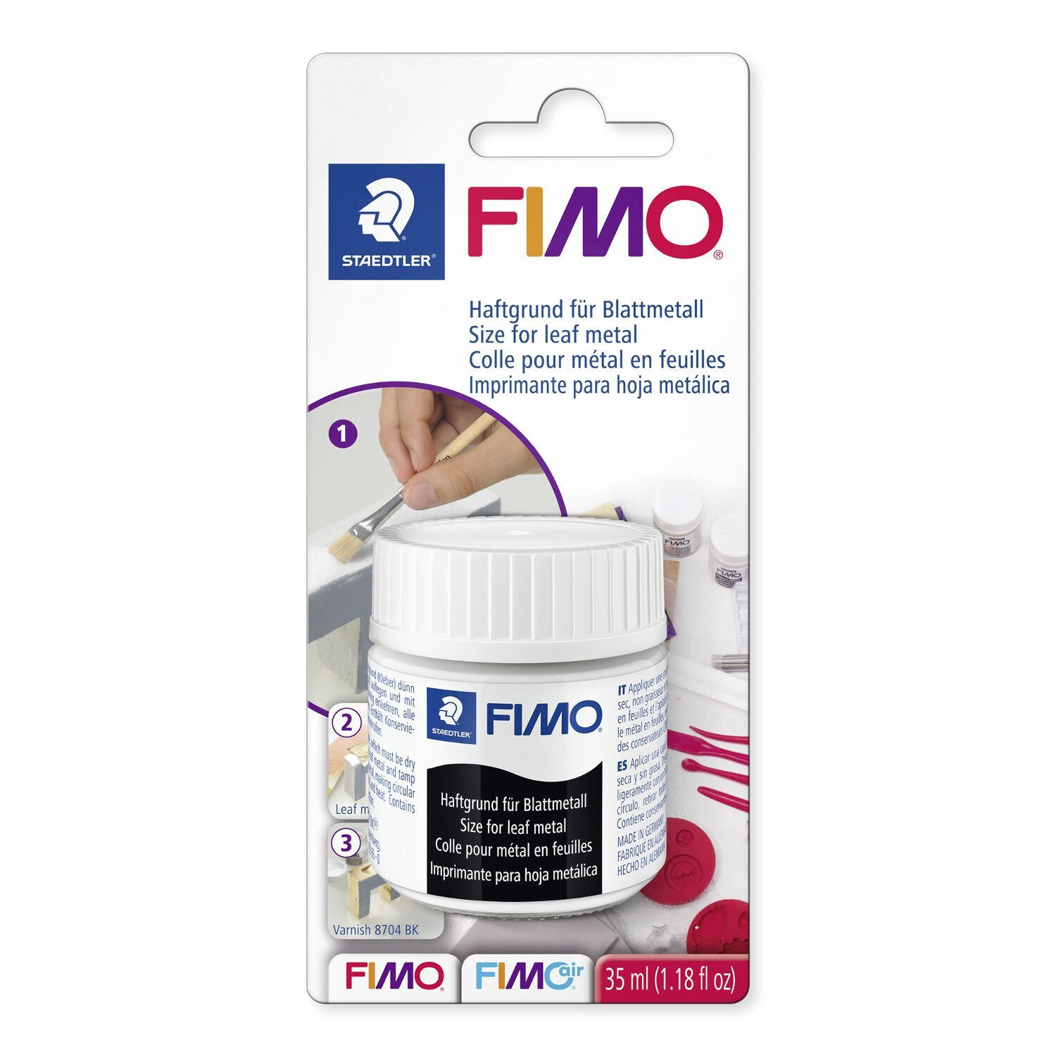 FIMO Zubehör Blattmetall Haftgrund