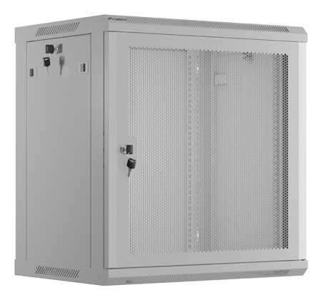 LANBERG 19" 12U 600x450 Wandgehäuse perfor.Tür (FlatPack) gr