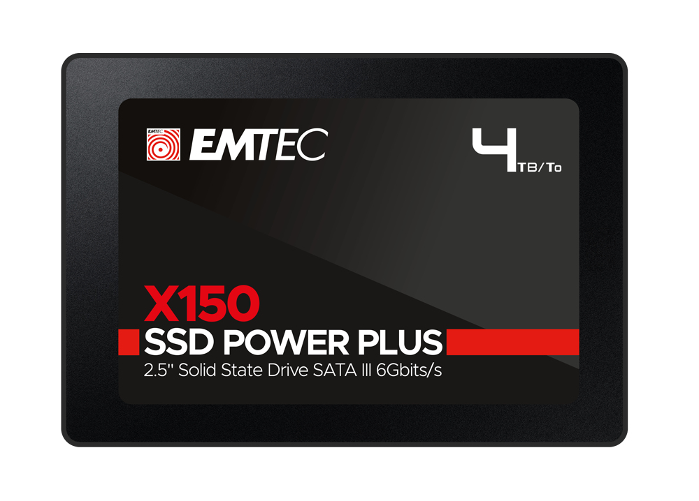 Emtec SSD 2.5" Sata X150 4TB intern retail