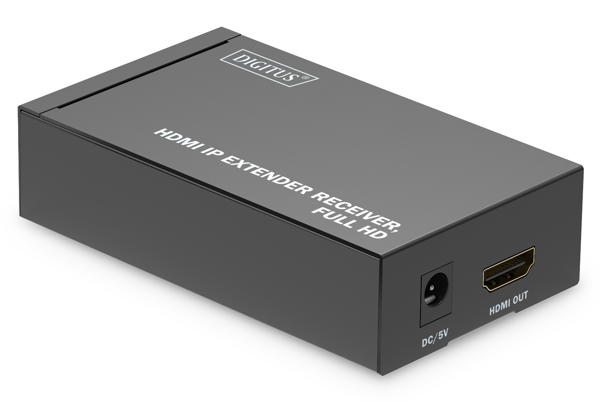 DIGITUS HDMI IP Extender Receiver Full HD       schwarz
