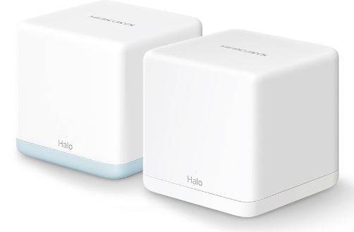 Mercusys WL-Router Halo H1200G Home Mesh WiFi System 2-Pack Mercusys WL-Router Halo H1200G Home Mesh WiFi System 2-Pack