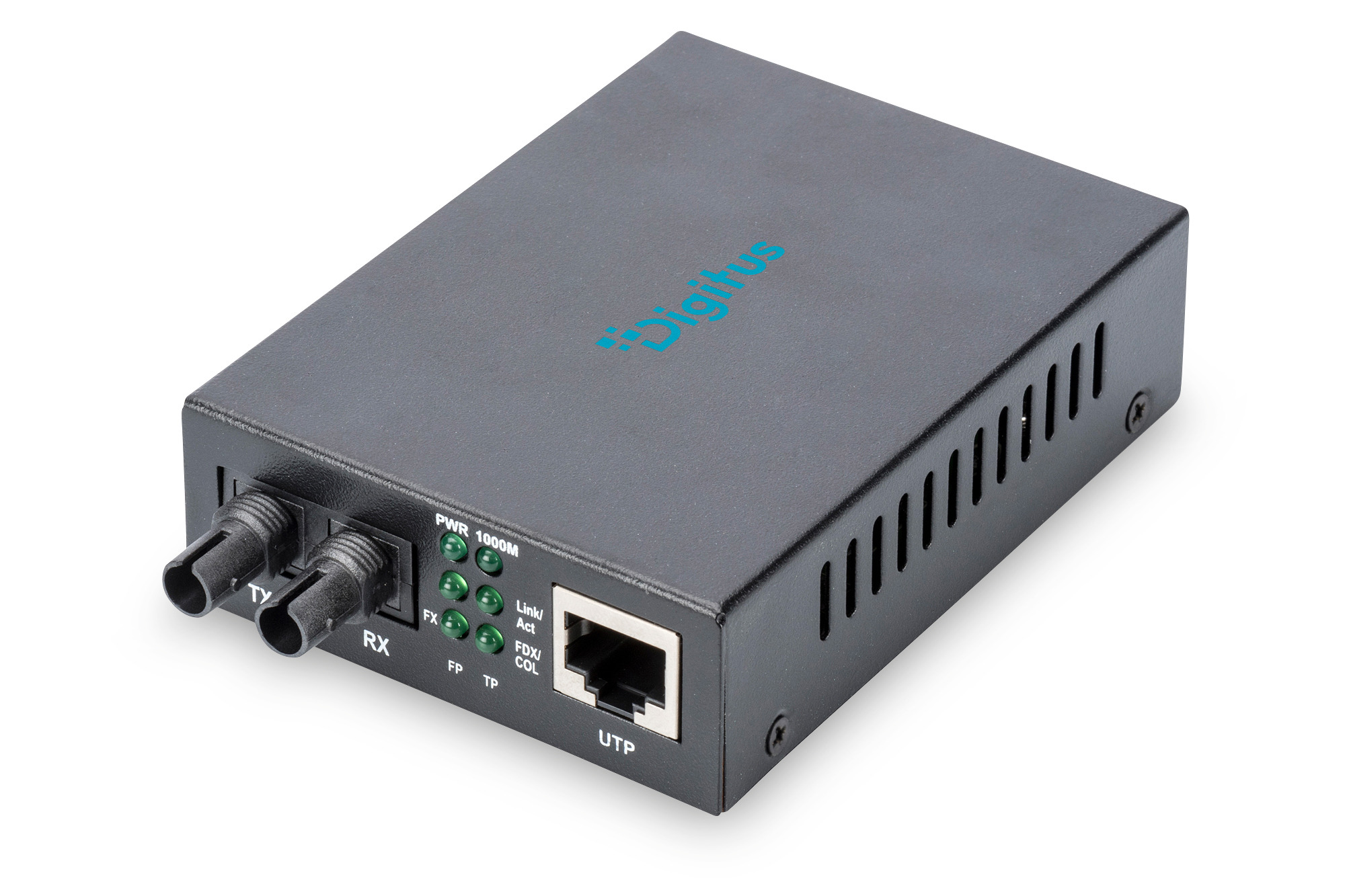 DIGITUS Medienkonverter Gigabit Multimode RJ45/&shy;ST