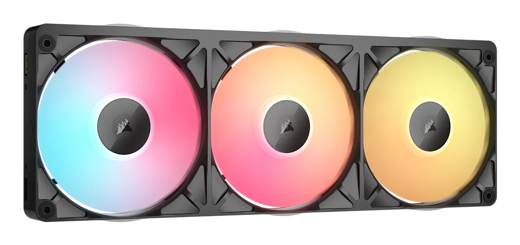 CORSAIR Lüfter iCUE Link RX360 II Unified Frame RGB + Hub