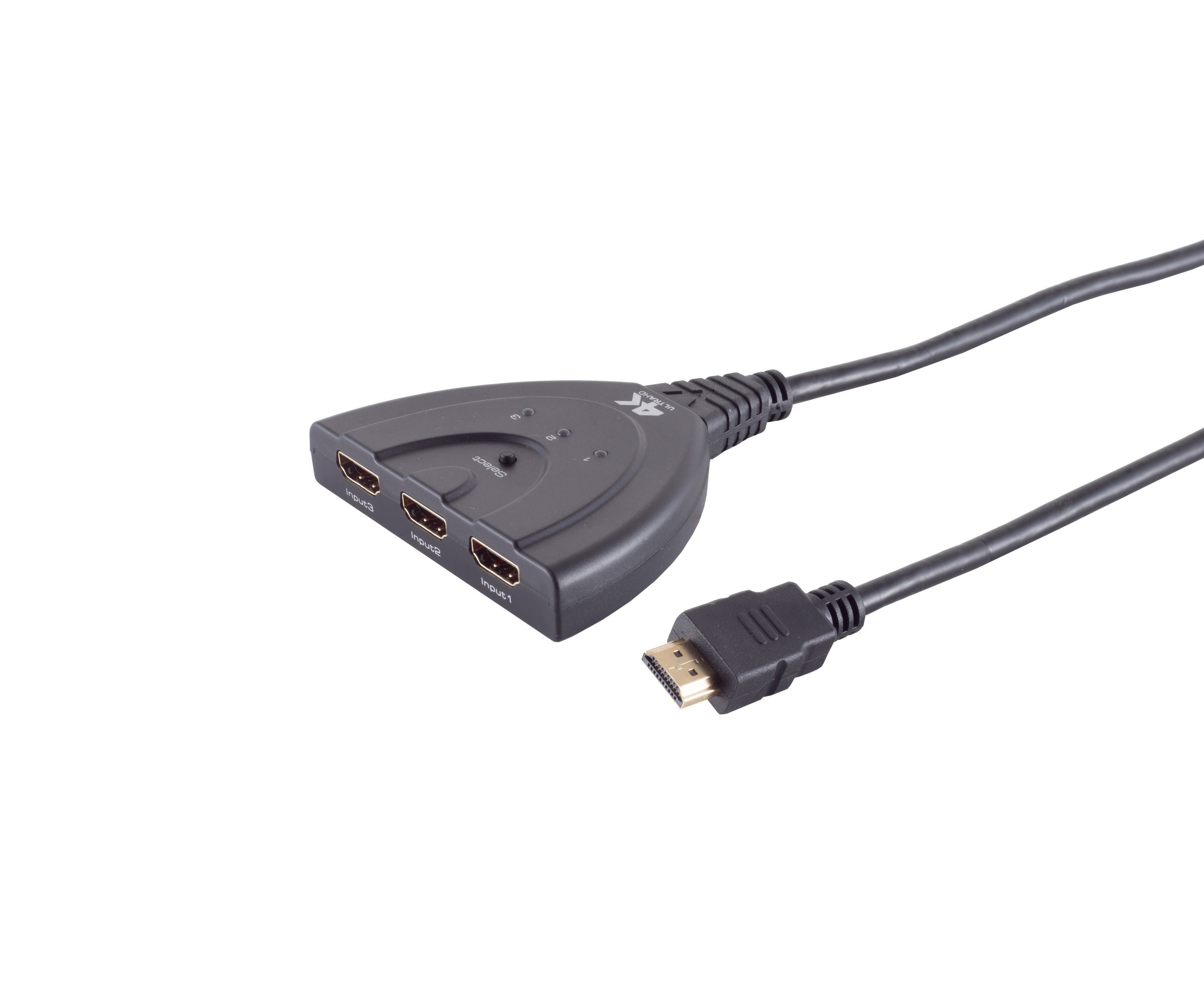 Shiverpeaks PROFESSIONAL HDMI Umschalter 3x1 ABS 4K60Hz Shiverpeaks PROFESSIONAL HDMI Umschalter 3x1 ABS 4K60Hz