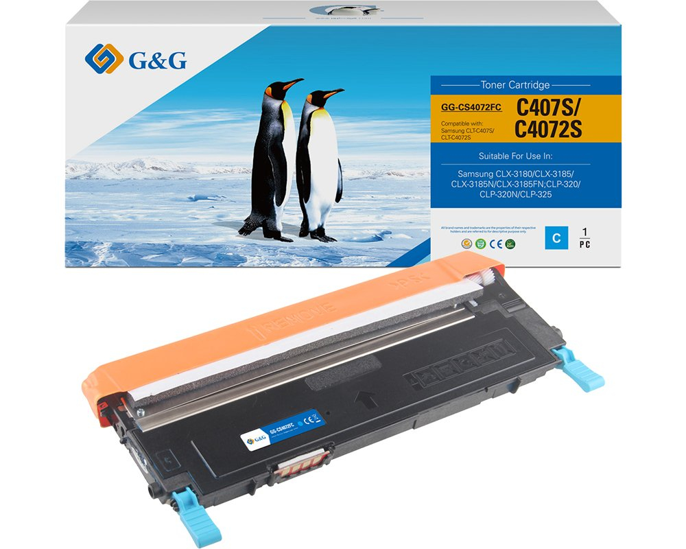 G&G Toner kompatibel mit Samsung CLT-C4072S/&shy; HP ST994A