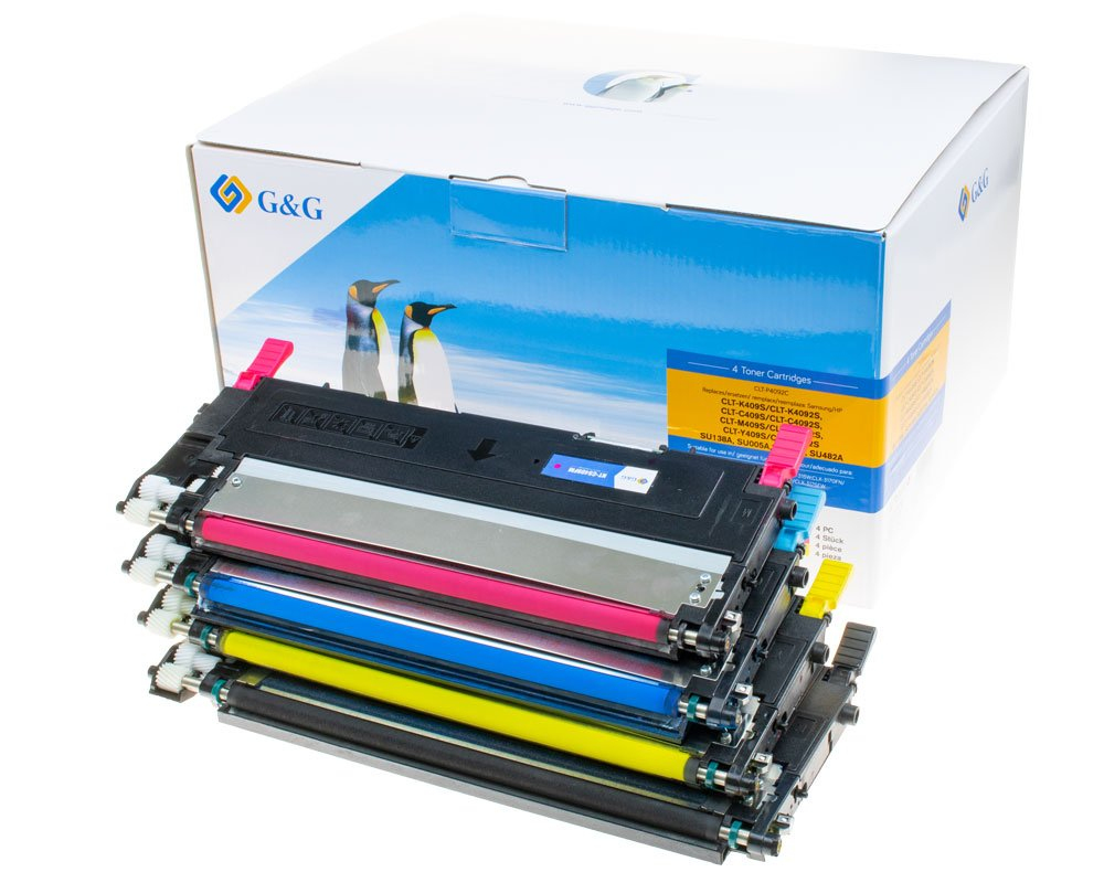 G&G Toner ersetzen Samsung P4092C/­ HP SU392A 4 Stück G&G Toner ersetzen Samsung P4092C/­ HP SU392A 4 Stück