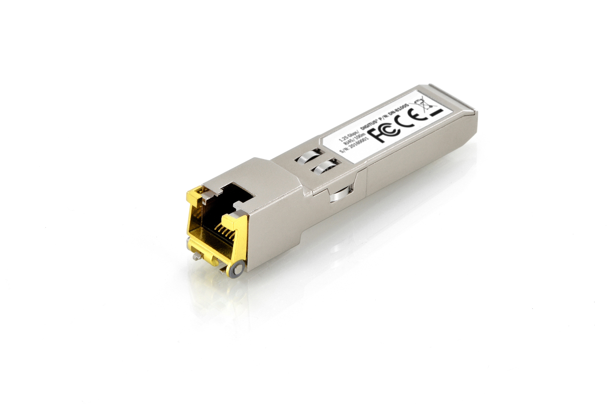 DIGIUTS 1,25 Gbps Kupfer SFP-Modul, RJ45, HP kompatibel