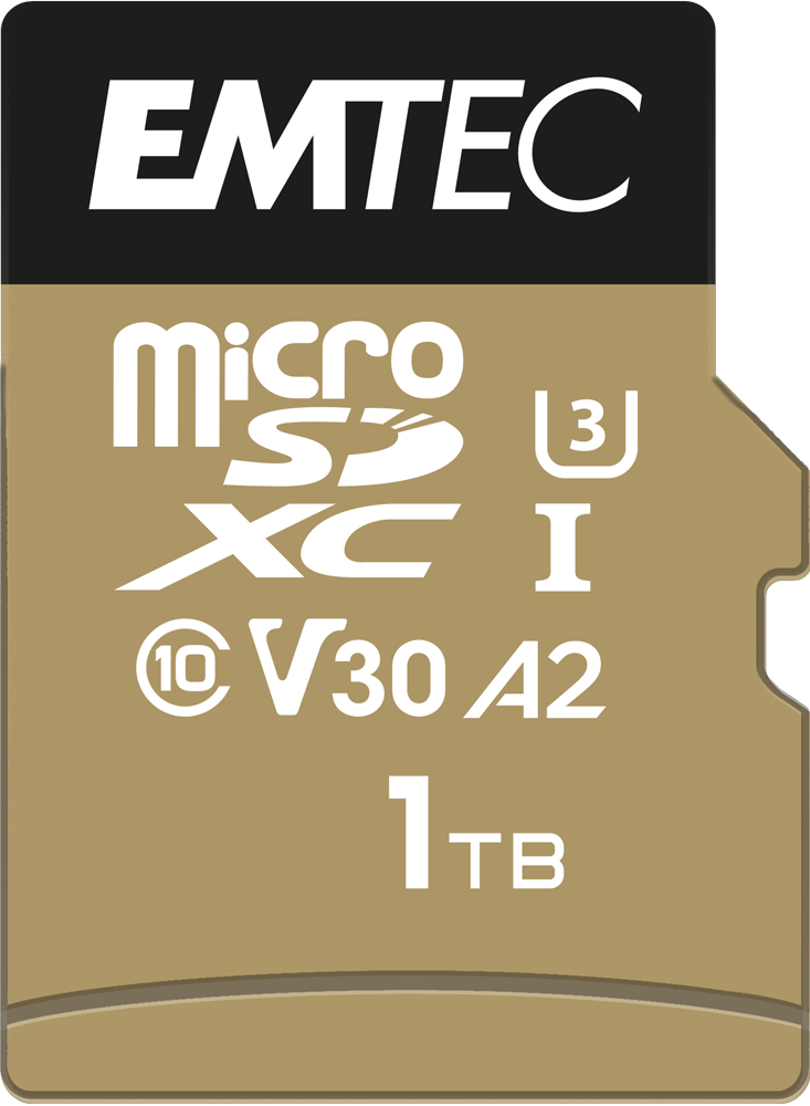 Emtec mSD 1TB UHS-I U3 V30 A2 SpeedIN Emtec mSD 1TB UHS-I U3 V30 A2 SpeedIN
