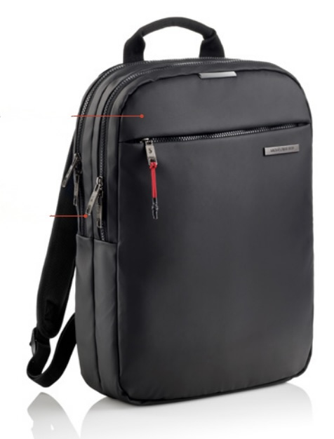 Miquelrius Bag to work Series Rucksack S schwarz 13l Miquelrius Bag to work Series Rucksack S schwarz 13l