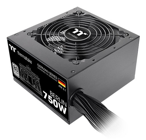 Netzteil Thermaltake Berlin 750W ATX3.1 80+ Black retail Netzteil Thermaltake Berlin 750W ATX3.1 80+ Black retail