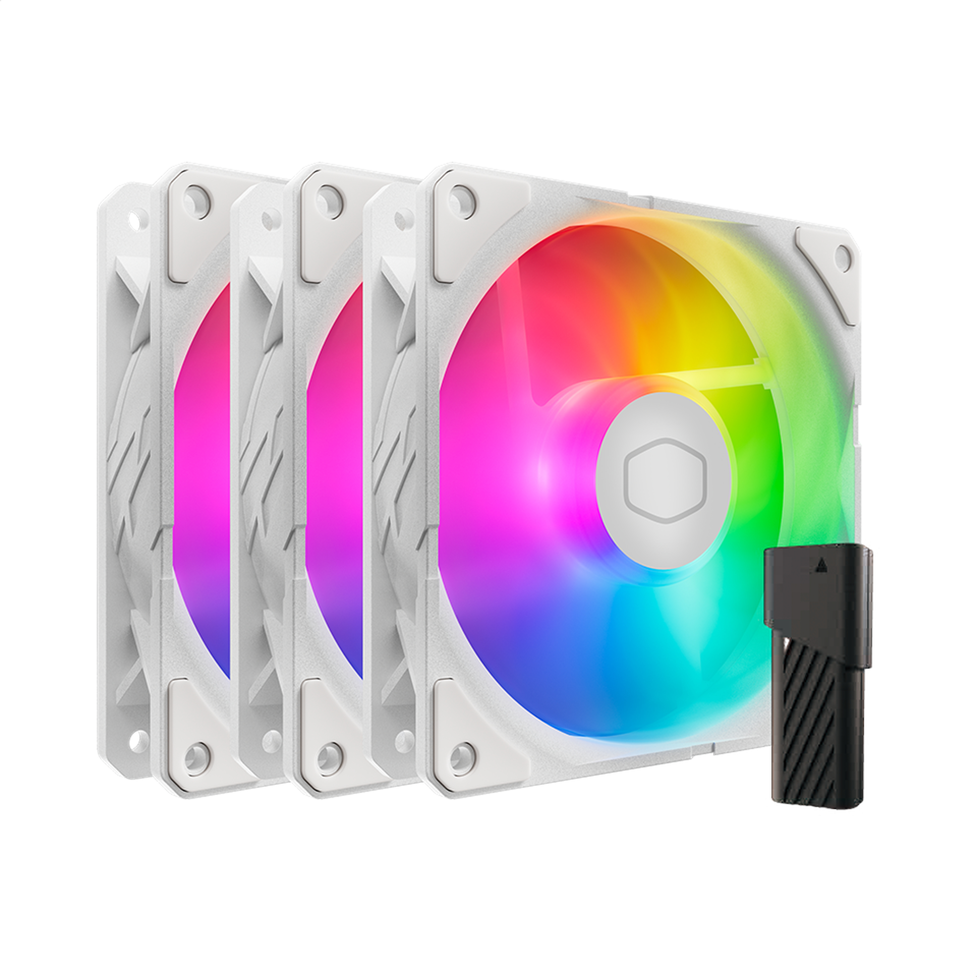 CoolerMaster Lüfter SickleFlow Edge 120 ARGB White (3Pack)