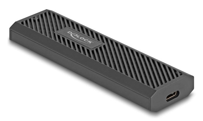 DELOCK Externes USB Type-C 20 Gbps Combo Gehäuse