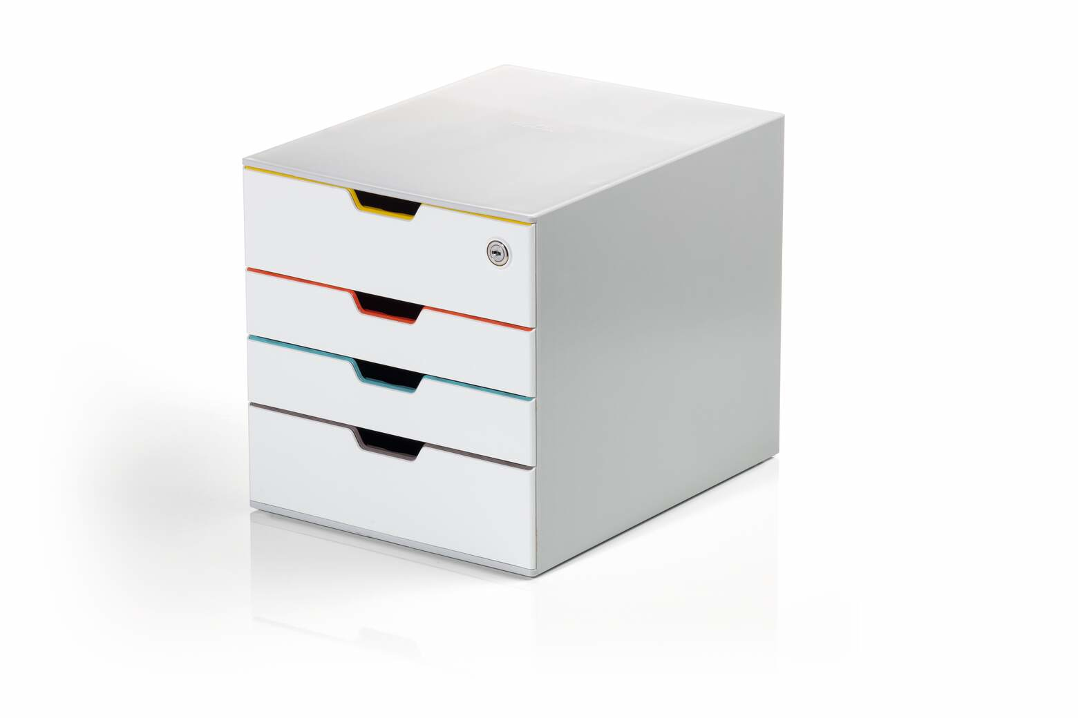 DURABLE Schubladenbox VARICOLOR Mix 4 Fächer SAFE abschlb me