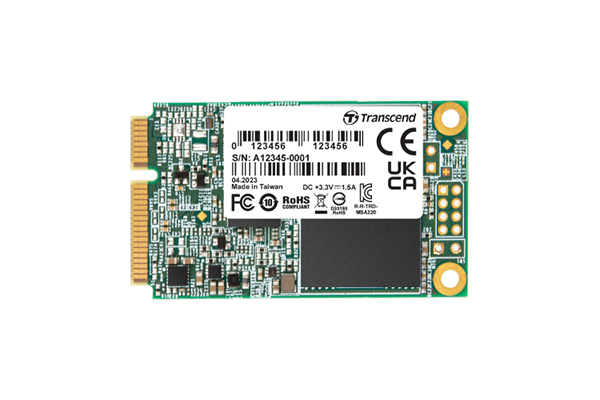 SSD  64GB Transcend MSA220S mSATA 3D NAND, SATA3